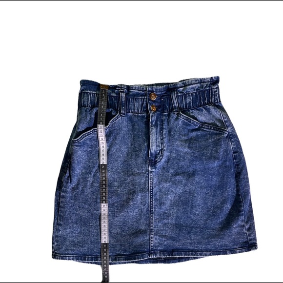 No Boundaries M Short Denim Jean Skirt - Picture 5 of 5